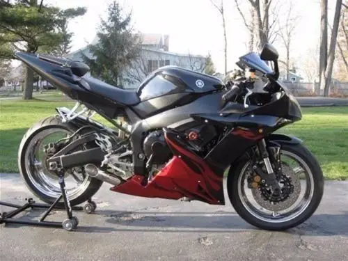 Black w/ Red Flame Complete Bodywork ABS Plastic Injection Molding Fairing For Yamaha YZF R1 2002-2003 Motorcycle Fairings
Black w/ Red Flame Complete Bodywork ABS Plastic Injection Molding Fairing For Yamaha YZF R1 2002-2003 Motorcycle Fairings