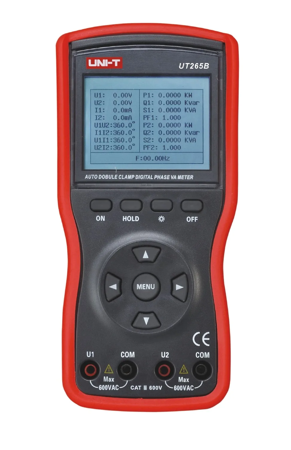 Uni-t UT267B Auto 3 trifasico fase Digital de metros metros de Voltammeter av w / teste de fase
Uni-t UT267B Auto 3 trifasico fase Digital de metros metros de Voltammeter av w / teste de fase