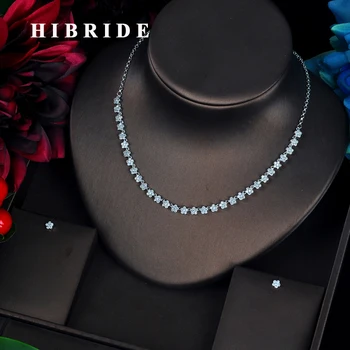 HIBRID Fashionable Flower Design Crystal Necklace Jewelry Sets Women Shiny Bijoux Set Party Gifts Wholesale Price N-602
HIBRID Fashionable Flower Design Crystal Necklace Jewelry Sets Women Shiny Bijoux Set Party Gifts Wholesale Price N-602