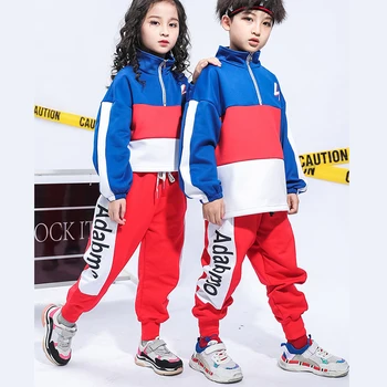 Modern Jazz Dance Wear Girls Boys Street Costume Set Dance For Children Hip Hop Kids Costumes Dance Jazz Stage Clothes DWY1486
Modern Jazz Dance Wear Girls Boys Street Costume Set Dance For Children Hip Hop Kids Costumes Dance Jazz Stage Clothes DWY1486