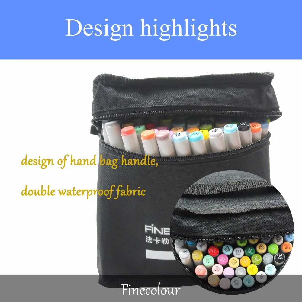 Finecolour EF101 160 Colors Alcohol Based Ink Calligraphy Marker Double-Headed Brush Art Markers for Drawing School Supplies
Finecolour EF101 160 Colors Alcohol Based Ink Calligraphy Marker Double-Headed Brush Art Markers for Drawing School Supplies