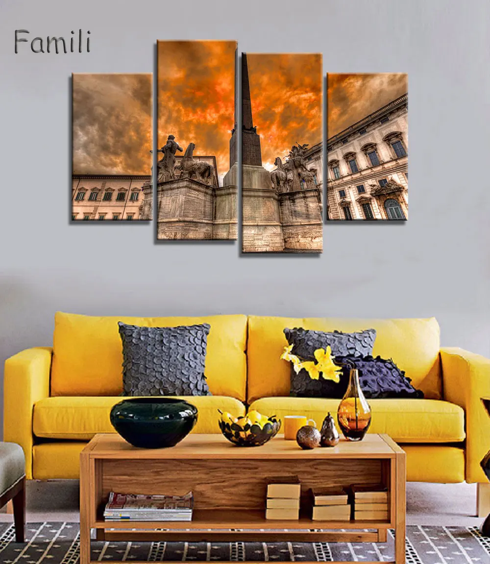 4 pieces of canvas art Rom italy night landscape on canvas HD print modern home decoration living room wall painting artwork
4 pieces of canvas art Rom italy night landscape on canvas HD print modern home decoration living room wall painting artwork