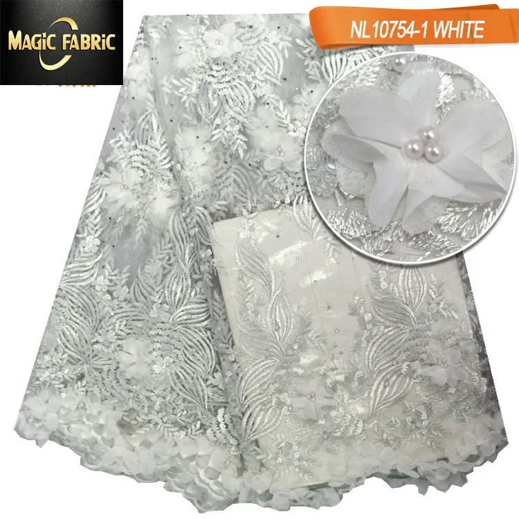 African Lace Fabric 2019 3D Flowers Beaded Tulle Lace Fabric High Quality Beautiful French Tulle Lace Fabric NL10754
African Lace Fabric 2019 3D Flowers Beaded Tulle Lace Fabric High Quality Beautiful French Tulle Lace Fabric NL10754