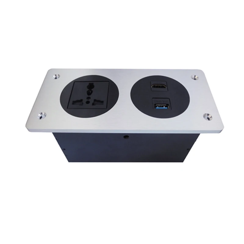 Embedded Hotel Wall Socket with National Standard Power Supply, USB ,HDMI Module Configurations Silver Wire Drawing Sockets
Embedded Hotel Wall Socket with National Standard Power Supply, USB ,HDMI Module Configurations Silver Wire Drawing Sockets