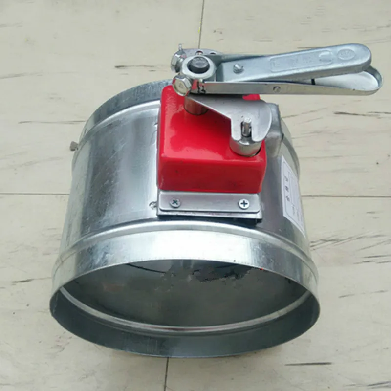Fireproof Galvanized Steel Sheet Air Damper Valve Duct Valve 70 Degrees Angle Manual Control for Smoke exhaust 100/150/200mm
Fireproof Galvanized Steel Sheet Air Damper Valve Duct Valve 70 Degrees Angle Manual Control for Smoke exhaust 100/150/200mm