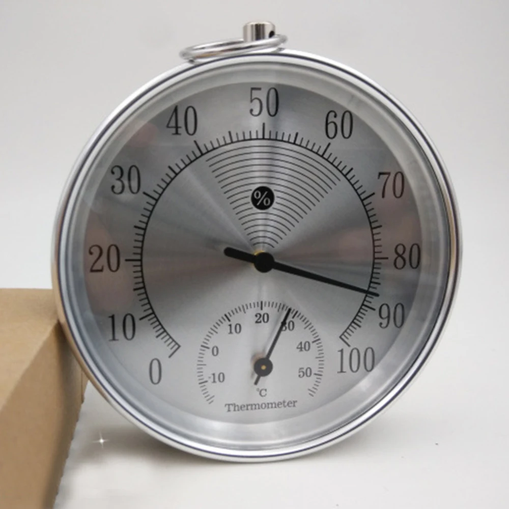 10cm Indoor Temperature Humidity Meter Analog Thermometer Hygrometer 0-100 In House School Office Hotel Factory Storeroom
10cm Indoor Temperature Humidity Meter Analog Thermometer Hygrometer 0-100 In House School Office Hotel Factory Storeroom