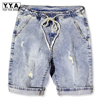 Summer Men Denim Shorts Hole Ripped Homme Short Jeans Cotton Trousers Free Shipping Classic Japanese Casual Denim Beachwear
Summer Men Denim Shorts Hole Ripped Homme Short Jeans Cotton Trousers Free Shipping Classic Japanese Casual Denim Beachwear