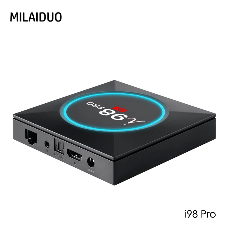 I98 PRO Android TV Box Android 7.1 2G 16G Amlogic S905W 2.4GHz WiFi 4K 3D H.265 Vedio TV Set-Top Box Smart Media Player
I98 PRO Android TV Box Android 7.1 2G 16G Amlogic S905W 2.4GHz WiFi 4K 3D H.265 Vedio TV Set-Top Box Smart Media Player