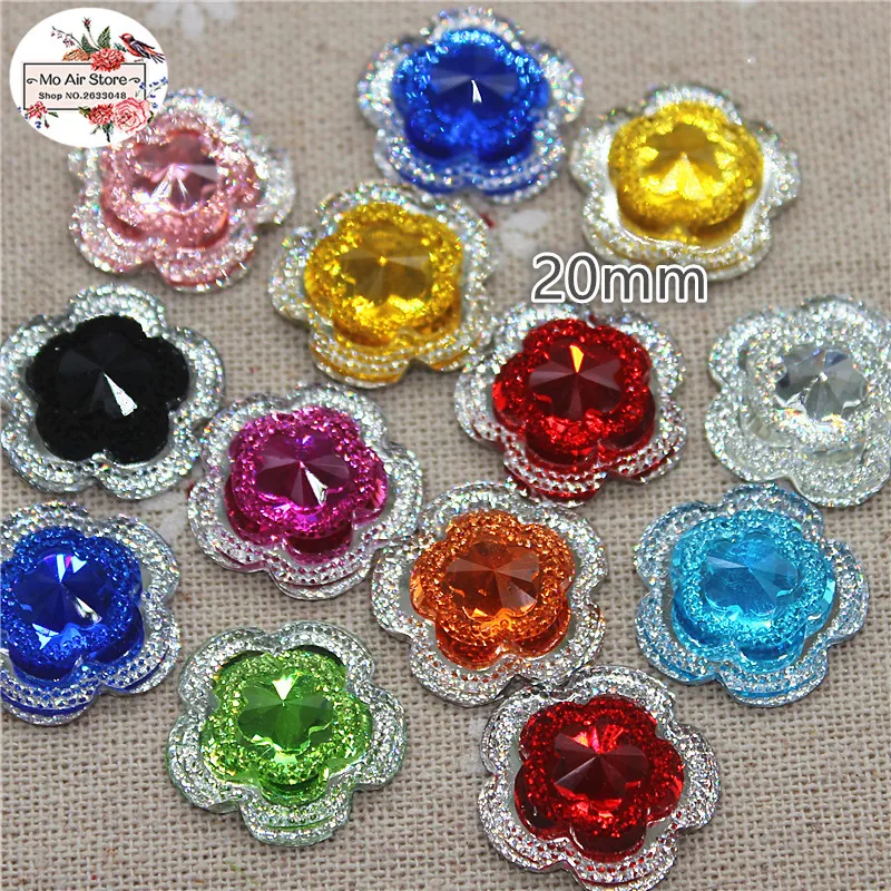 20pcs/lot flower shape mix colors shiny resin rhinestone flatback cabochon for DIY hair bow center
20pcs/lot flower shape mix colors shiny resin rhinestone flatback cabochon for DIY hair bow center