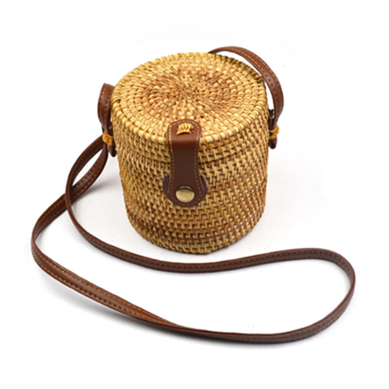 Bohemian Rattan Bags Barrel-shaped for Women 2019 Ins Hot Shoulder Bags Women Beach Handbags Travel Crossbody Bag
Bohemian Rattan Bags Barrel-shaped for Women 2019 Ins Hot Shoulder Bags Women Beach Handbags Travel Crossbody Bag