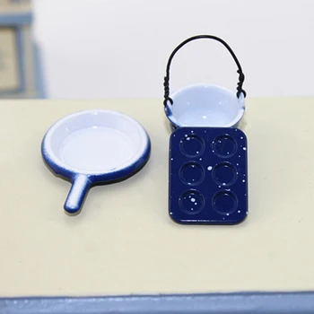 3pcs 1/12 Dollhouse Mini Pastry Board Plate Simulation Kitchen Pan Pot Model Toy for Doll House Decoration Miniature Accessories
3pcs 1/12 Dollhouse Mini Pastry Board Plate Simulation Kitchen Pan Pot Model Toy for Doll House Decoration Miniature Accessories