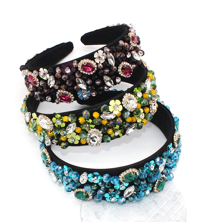 Headdress Tiara Wedding Hair Accessories Woman crystal Baroque Headband Party Wedding Fabric Headband Bridal Hairbands Bijoux
Headdress Tiara Wedding Hair Accessories Woman crystal Baroque Headband Party Wedding Fabric Headband Bridal Hairbands Bijoux