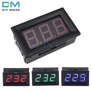 Red Blue Green Digital LED 2 Wire 0.56 Inch 0.56" DC Voltmeter AC 70V-500V Home Use Voltage Display With Trimmer Potentiometer
Red Blue Green Digital LED 2 Wire 0.56 Inch 0.56" DC Voltmeter AC 70V-500V Home Use Voltage Display With Trimmer Potentiometer