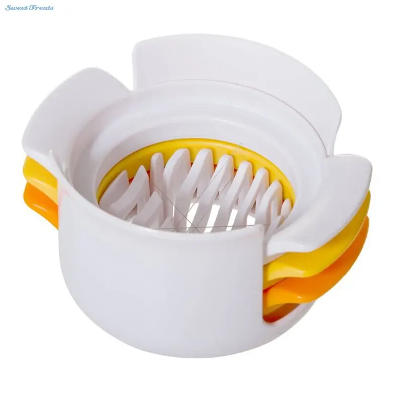 Sweettreats Compact 3 in 1 Egg Slicer Egg Cutter Split Device Food Divider Slicer Egg Slicer Kitchen Tools
Sweettreats Compact 3 in 1 Egg Slicer Egg Cutter Split Device Food Divider Slicer Egg Slicer Kitchen Tools