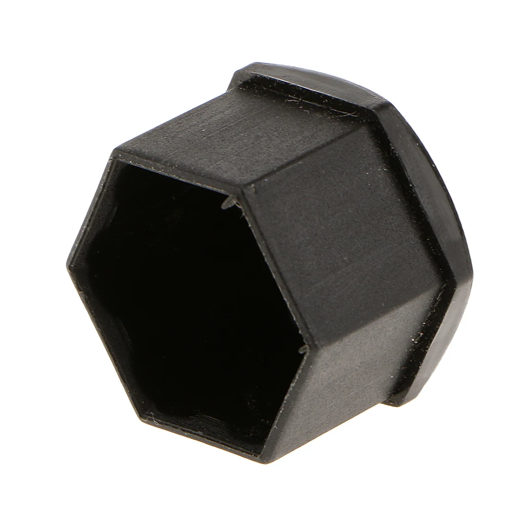 20x Wheel Lug Nut Center Cover Caps + REMOVAL TOOL For AUDI VW Skoda Black