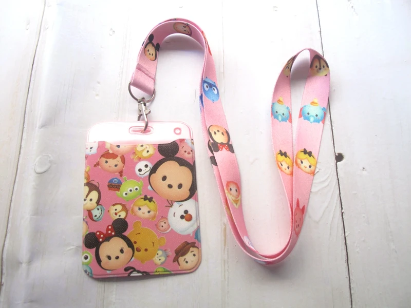 Retail 1 pcs Minnie mickey Name Credit Card Holders With Lanyard Bank Card Neck Strap Card Bus ID Holders key chains V-20
Retail 1 pcs Minnie mickey Name Credit Card Holders With Lanyard Bank Card Neck Strap Card Bus ID Holders key chains V-20