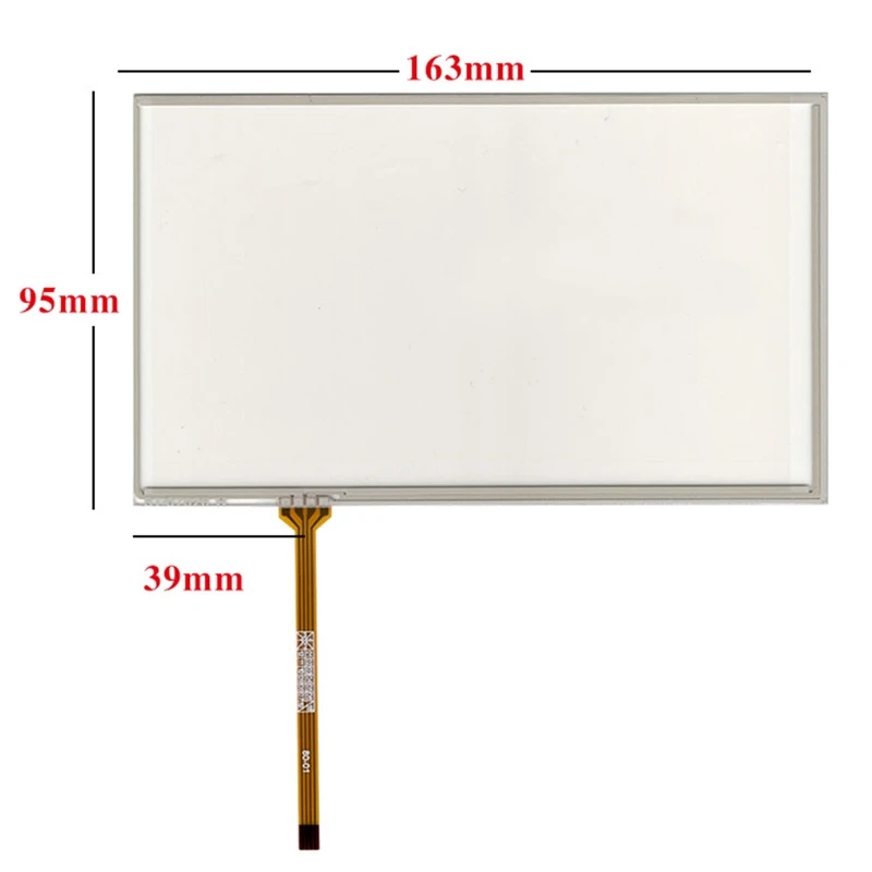 New 7 inch touch screen four-wire resistance on-board navigation DVD industry hand-written screen 163*95
New 7 inch touch screen four-wire resistance on-board navigation DVD industry hand-written screen 163*95