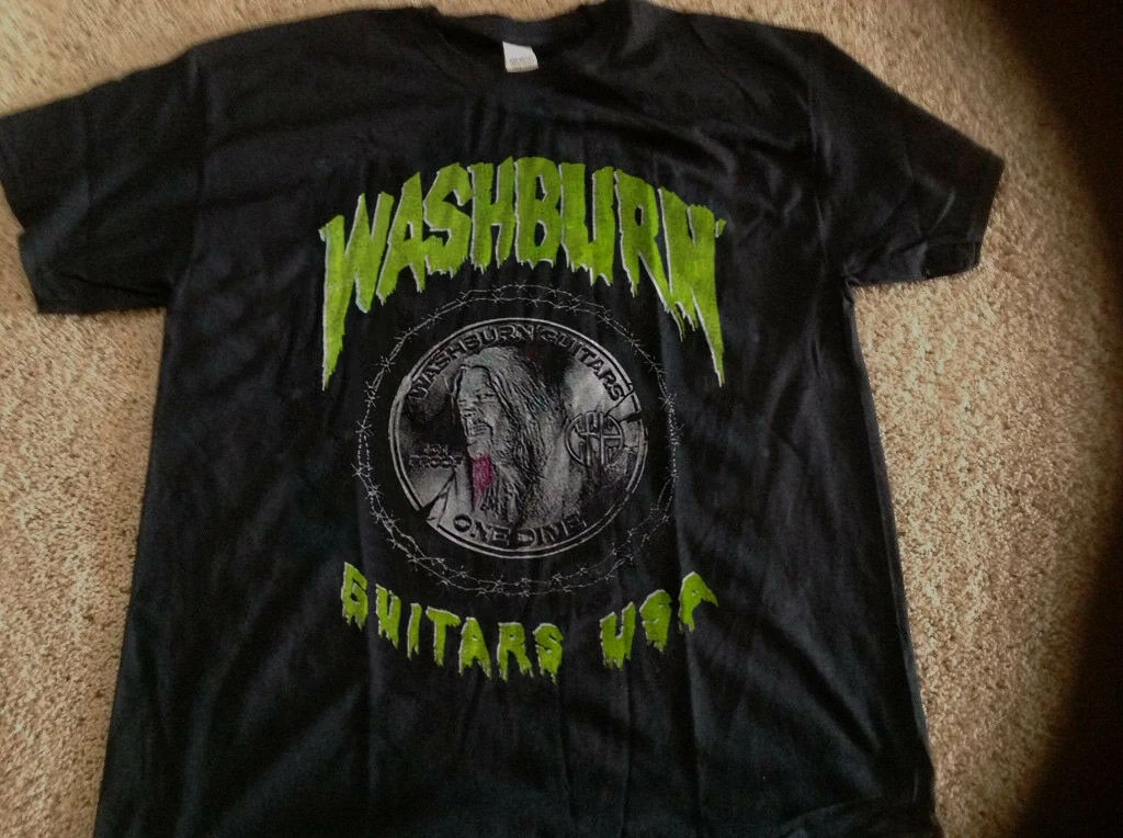 Washburn Guitar Dimebag Darrell Shirt (Pantera) Dime Shirt ~REPRINT New Fashion T shirt Brand Hip Hop Print Men Tee Shirt
Washburn Guitar Dimebag Darrell Shirt (Pantera) Dime Shirt ~REPRINT New Fashion T shirt Brand Hip Hop Print Men Tee Shirt