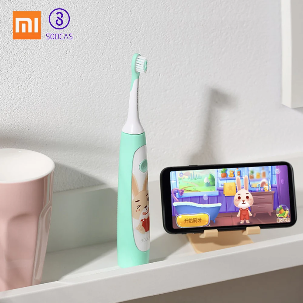 SOOCAS C1 Children Electric Toothbrush Xiaomi Mijia Sonic Brush Teeth Child Kid Automatic Toothbrush USB Wireless Charging IPX7
SOOCAS C1 Children Electric Toothbrush Xiaomi Mijia Sonic Brush Teeth Child Kid Automatic Toothbrush USB Wireless Charging IPX7