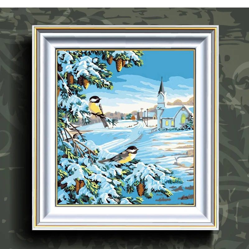 Diamond Embroidery Diy Diamond Painting Cross Stitch Kits Diamond Mosaic The birds in the snow Full Square Diamond Embroider AD0
Diamond Embroidery Diy Diamond Painting Cross Stitch Kits Diamond Mosaic The birds in the snow Full Square Diamond Embroider AD0