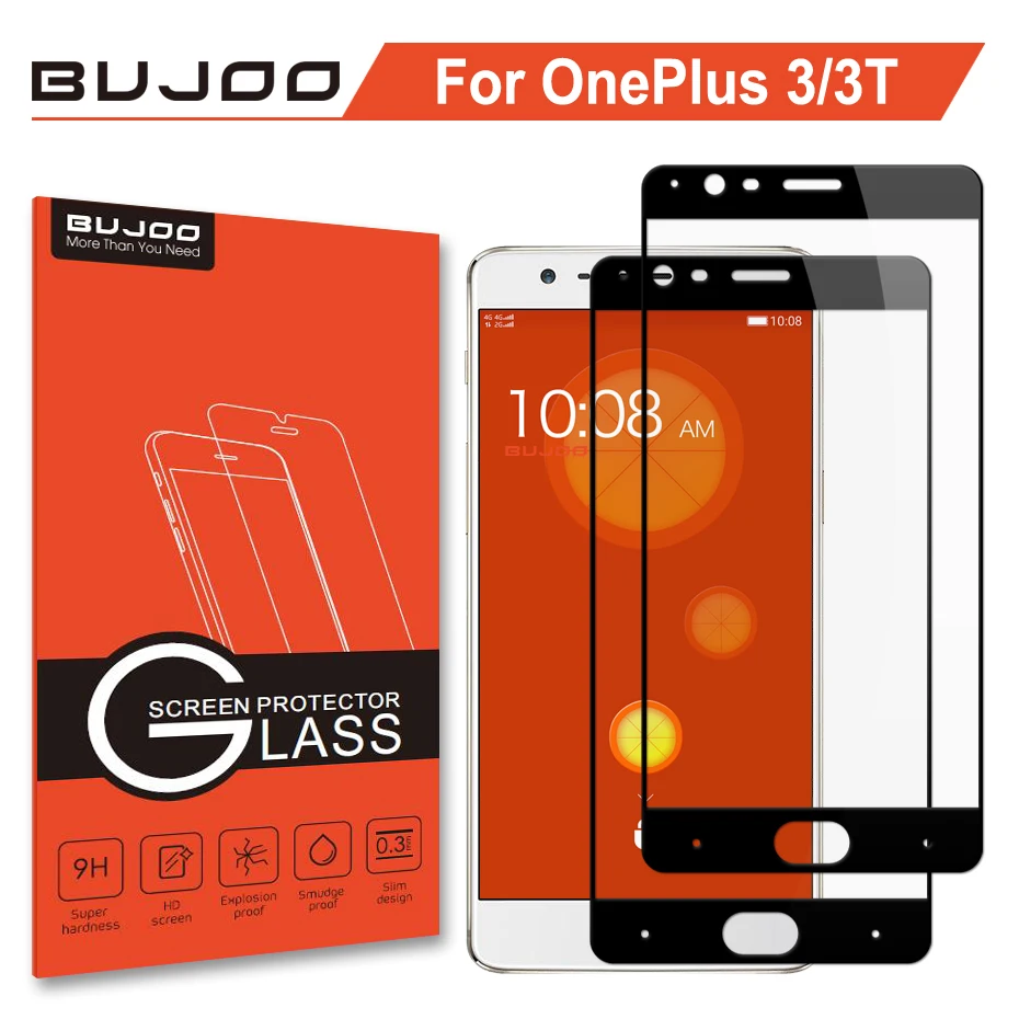 2 упаковки 100% оригинальный защитный экран BUJOO 2.5D 9H с полным покрытием закаленное