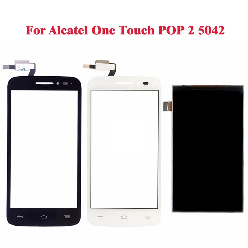 Black White LCD Display For Alcatel One Touch POP 2 OT5042 5042 5042D +Touch Screen Digitizer Assembly Replacement
Black White LCD Display For Alcatel One Touch POP 2 OT5042 5042 5042D +Touch Screen Digitizer Assembly Replacement