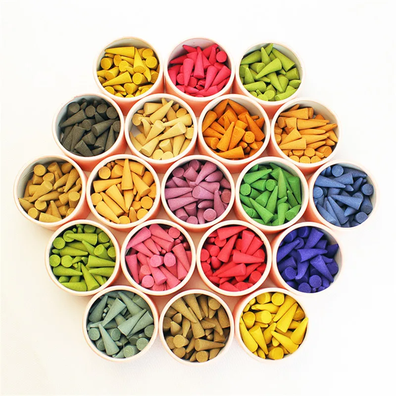 (About 30 Pcs/Box)Pagoda Incense Natural Incense Sticks Rose Tulip Scent Tower Sandalwood Spice Tray Household Perfume Set
(About 30 Pcs/Box)Pagoda Incense Natural Incense Sticks Rose Tulip Scent Tower Sandalwood Spice Tray Household Perfume Set