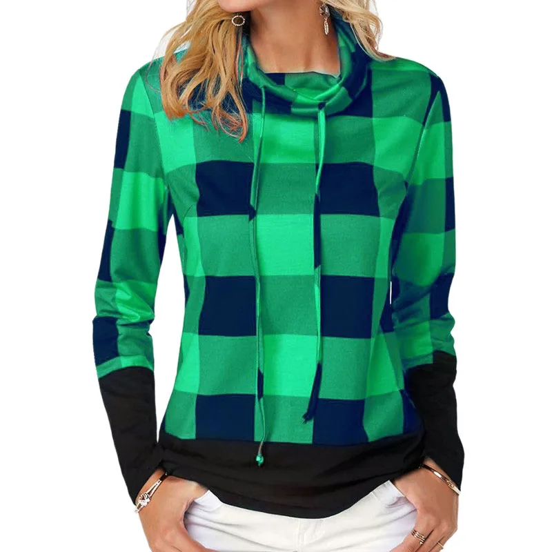 Women Autumn Blouse Long Sleeve Plaid Patchwork Streetwear Fashion Shirt Office Lady Shirts Casual Irregular Plus Size 4XL 5XL
Women Autumn Blouse Long Sleeve Plaid Patchwork Streetwear Fashion Shirt Office Lady Shirts Casual Irregular Plus Size 4XL 5XL