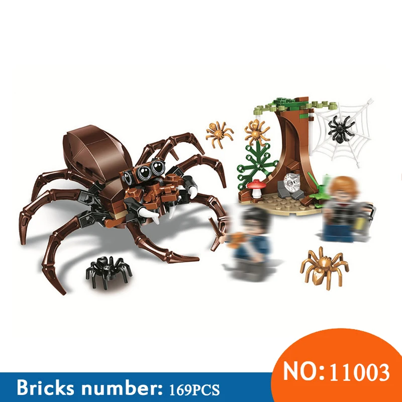 BELA 11003 169pcs Harry Movie Aragog's Lair Model Bela Building Blocks Compatible With 75950 Brick Toys For Children
BELA 11003 169pcs Harry Movie Aragog's Lair Model Bela Building Blocks Compatible With 75950 Brick Toys For Children