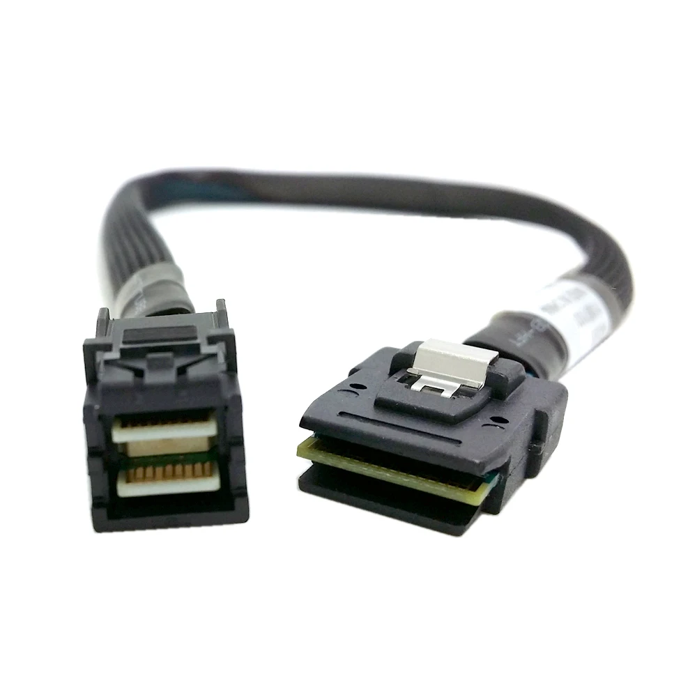 Internal Mini SAS SFF-8087 to Mini Sas High Density HD SFF-8643 Server Hard Disk Raid Data Cable 50cm
Internal Mini SAS SFF-8087 to Mini Sas High Density HD SFF-8643 Server Hard Disk Raid Data Cable 50cm
