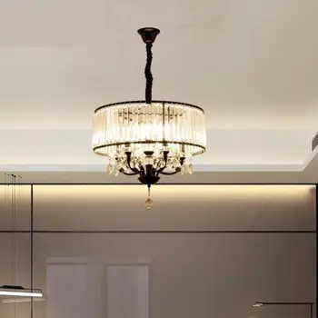 Ballroom Large hanging Crystal pendant chandelielier kitchen Restaurant lamp Foyer round Hanging Lamp bedroom hanging lights
Ballroom Large hanging Crystal pendant chandelielier kitchen Restaurant lamp Foyer round Hanging Lamp bedroom hanging lights