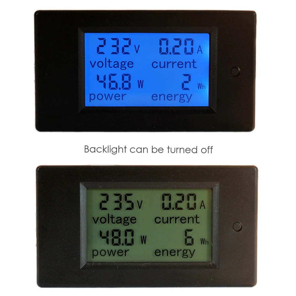 4 in 1 LCD Panel Digital Voltmeter Ammeter AC 260V 100A Amp Volt Meter Current Tester with Transformer CT | Инструменты