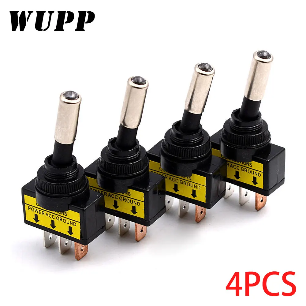 WUPP Universal 4 PCS Motorcycle Handlebar Motorcycle LED Switch ON-OFF Button LED Headlight Scooter Switch
WUPP Universal 4 PCS Motorcycle Handlebar Motorcycle LED Switch ON-OFF Button LED Headlight Scooter Switch