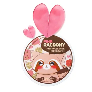 SECRET KEY Pink Racoony Hydro-Gel Eye & Cheek Patch 60pcs Eye Mask Anti Wrinkle Sleeping Eye Patch Dark Circles Eye Bags Remover
SECRET KEY Pink Racoony Hydro-Gel Eye & Cheek Patch 60pcs Eye Mask Anti Wrinkle Sleeping Eye Patch Dark Circles Eye Bags Remover