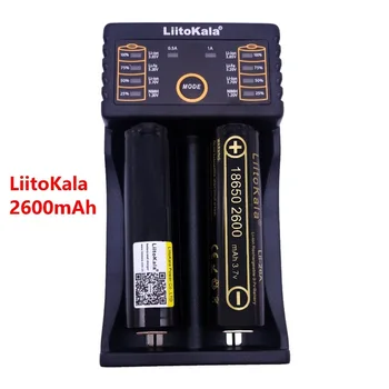 Liitokala lii-202 cargador DE bateria + 2 unids hk lii-26a Liitokala 18650 2600 mah bateria recargable para la linterna, DE desc
Liitokala lii-202 cargador DE bateria + 2 unids hk lii-26a Liitokala 18650 2600 mah bateria recargable para la linterna, DE desc