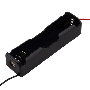Centechia High Quality Electronic DIY Plastic Black 18650 Battery Holder 3.7V Clip Case With Wire Lead Battery Storage
Centechia High Quality Electronic DIY Plastic Black 18650 Battery Holder 3.7V Clip Case With Wire Lead Battery Storage