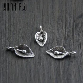 Emith Fla 100% 925 Sterling Silver Leaf Charm Fit Bracelet Earring Authentic DIY Pendant Jewelry Accessories
Emith Fla 100% 925 Sterling Silver Leaf Charm Fit Bracelet Earring Authentic DIY Pendant Jewelry Accessories