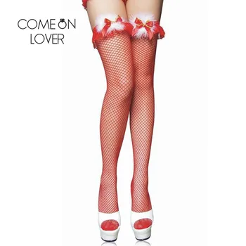 I2104 Comeonlover Christmas Fishnet Sexy Stockings With Bow Sexy Lingerie Stockings High Quality Women Thigh Highs Red Stockings
I2104 Comeonlover Christmas Fishnet Sexy Stockings With Bow Sexy Lingerie Stockings High Quality Women Thigh Highs Red Stockings