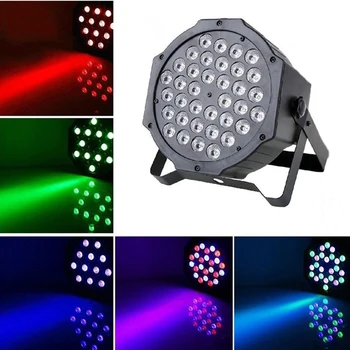DMX512 36 LEDS Flat Par Stage Light lighting Lamp US or EU Plug Colorful Romantic Party Stage DJ Lighting Auto Sound Operation
DMX512 36 LEDS Flat Par Stage Light lighting Lamp US or EU Plug Colorful Romantic Party Stage DJ Lighting Auto Sound Operation