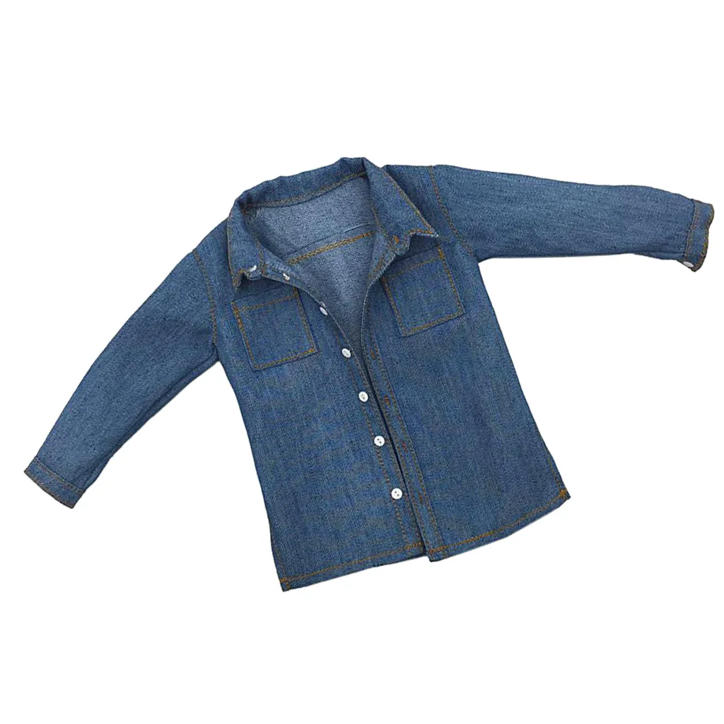 1:6 Scale Hot Male Cowboy Shirt Coat for 12inch Action Figure Male Body Accessory 1:6 Scale Hot Male Cowboy Shirt Coat for 12inch Action Figure Male Body Accessory