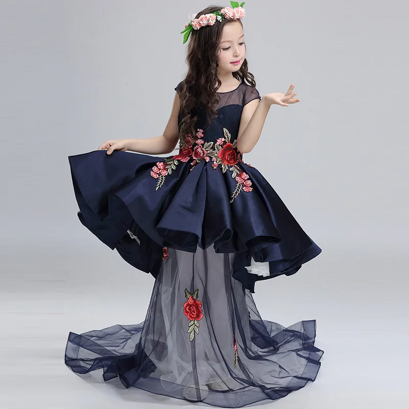 Children Detachable Princess Girls Flower Wedding Catwalk Shows Host Kids Dress Clothing Blue Mesh
Children Detachable Princess Girls Flower Wedding Catwalk Shows Host Kids Dress Clothing Blue Mesh