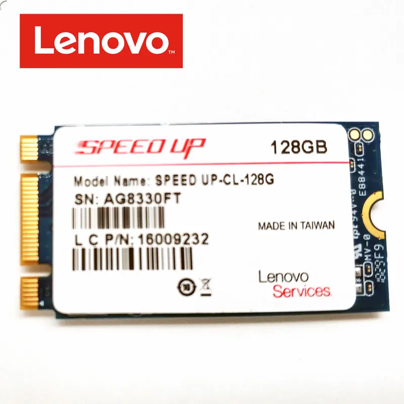 Original Lenovo SSD SPEED UP Internal Solid State Disk 64G 128G 256g NGFF 2242 Y410 Y430P T440 T450 E431 M2 for Laptop notebook
Original Lenovo SSD SPEED UP Internal Solid State Disk 64G 128G 256g NGFF 2242 Y410 Y430P T440 T450 E431 M2 for Laptop notebook