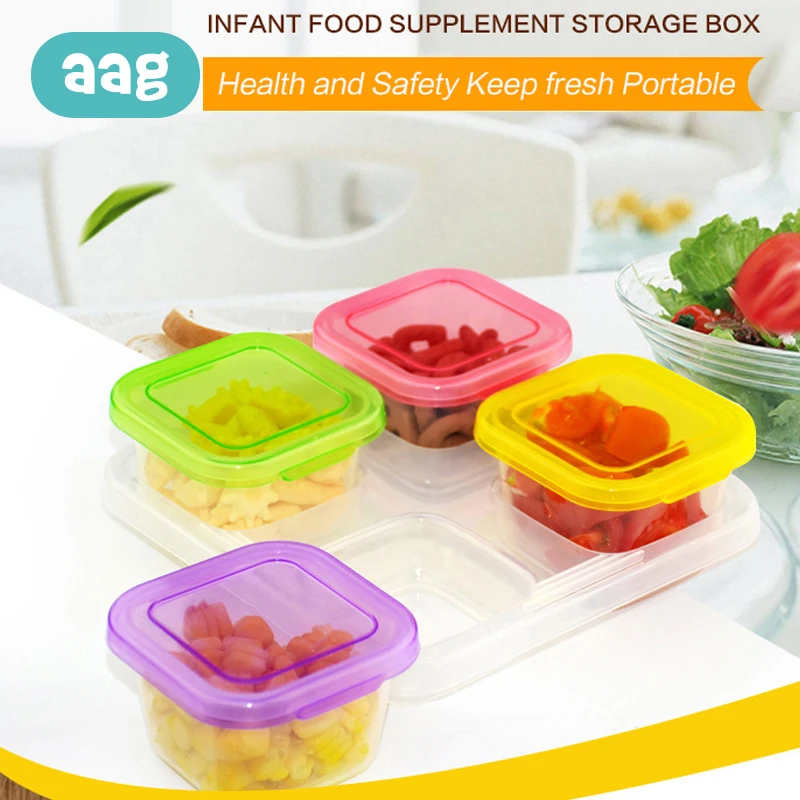AAG Baby Food Storage Supplement Box Portable Baby Food Container Freezer & Microwave Snacks Fresh Food Storage BPA Free 20
AAG Baby Food Storage Supplement Box Portable Baby Food Container Freezer & Microwave Snacks Fresh Food Storage BPA Free 20
