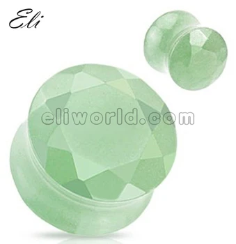 Free Shipping Wholesale 42 pcs/lot 6-18mm Fashion Stone Double Flared Flesh One Side Faceted Piercing Ear Plugs Body jewelry
Free Shipping Wholesale 42 pcs/lot 6-18mm Fashion Stone Double Flared Flesh One Side Faceted Piercing Ear Plugs Body jewelry