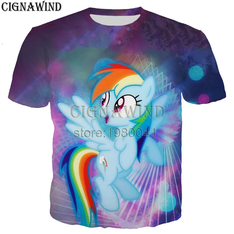 New Summer tops women/men t shirt Anime My Little Pony 3D Printed t-shirts casual harajuku style tshirt streetwear
New Summer tops women/men t shirt Anime My Little Pony 3D Printed t-shirts casual harajuku style tshirt streetwear