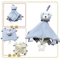 Soothing Baby Towel Baby Toys Cartoon Bunny Bear Plush Doll Soft Security Blanket Sleep Friend Stuffed Toy Baby Crib Rattles 03L