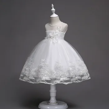 Girl Flowers Dresses 2018 New Kids Wedding Dress Appliques Girl Princess Party Dress Fashion High-grade Princess Clothing
Girl Flowers Dresses 2018 New Kids Wedding Dress Appliques Girl Princess Party Dress Fashion High-grade Princess Clothing