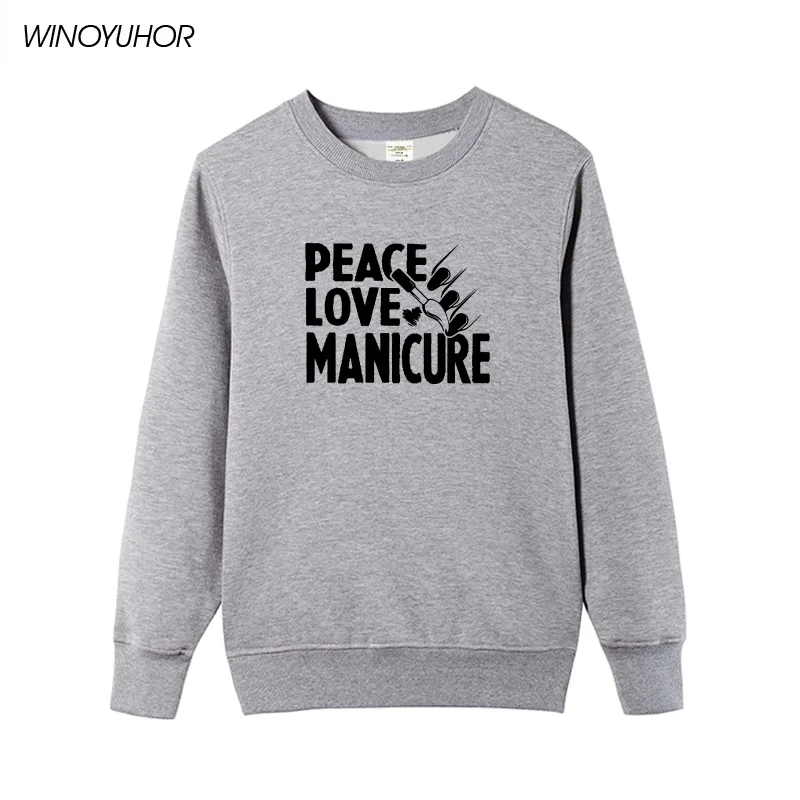 Manicure Lover Hoodies Women Winter Fashion Style Long Sleeve Tops Ladies Gift Sweatshirts Hip Hop Round Neck Pullovers
Manicure Lover Hoodies Women Winter Fashion Style Long Sleeve Tops Ladies Gift Sweatshirts Hip Hop Round Neck Pullovers