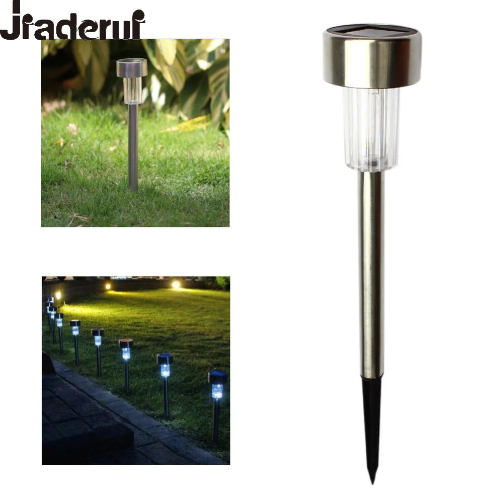 Jiaderui LED Stainless Steel Solar Lawn Lights 1pcs for Garden Decorative Solar Power Outdoor Lawn Decor Lighting Led Solar Lamp
Jiaderui LED Stainless Steel Solar Lawn Lights 1pcs for Garden Decorative Solar Power Outdoor Lawn Decor Lighting Led Solar Lamp