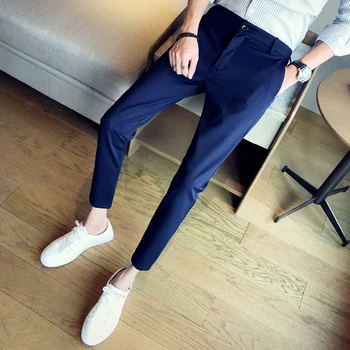 Men's pants Summer Business men formal suit pants wedding bridegroom trousers bridegroom nine Summer pants
Men's pants Summer Business men formal suit pants wedding bridegroom trousers bridegroom nine Summer pants